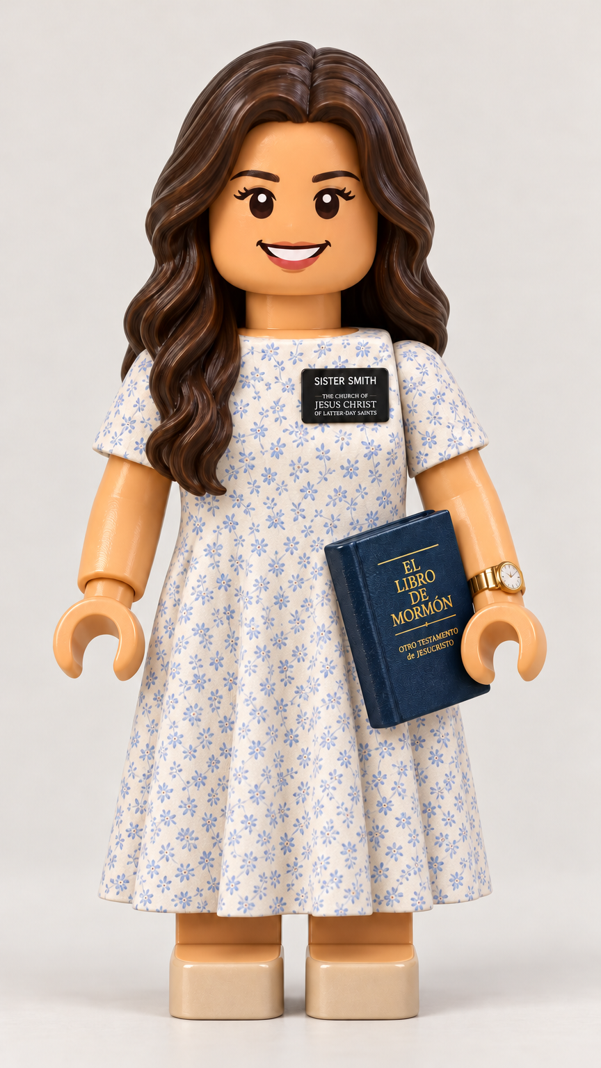 Sister missionary 3D miniature